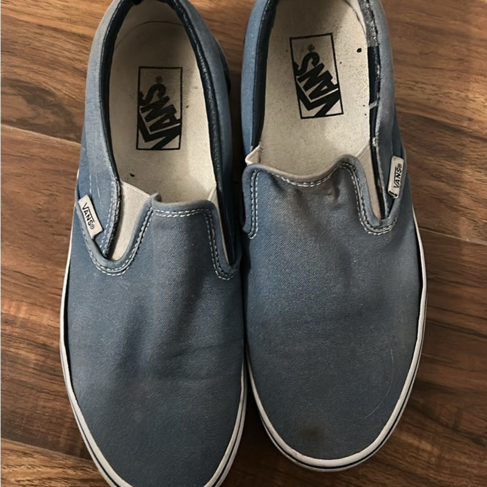 Vans Classic Navy Slip-On Shoes